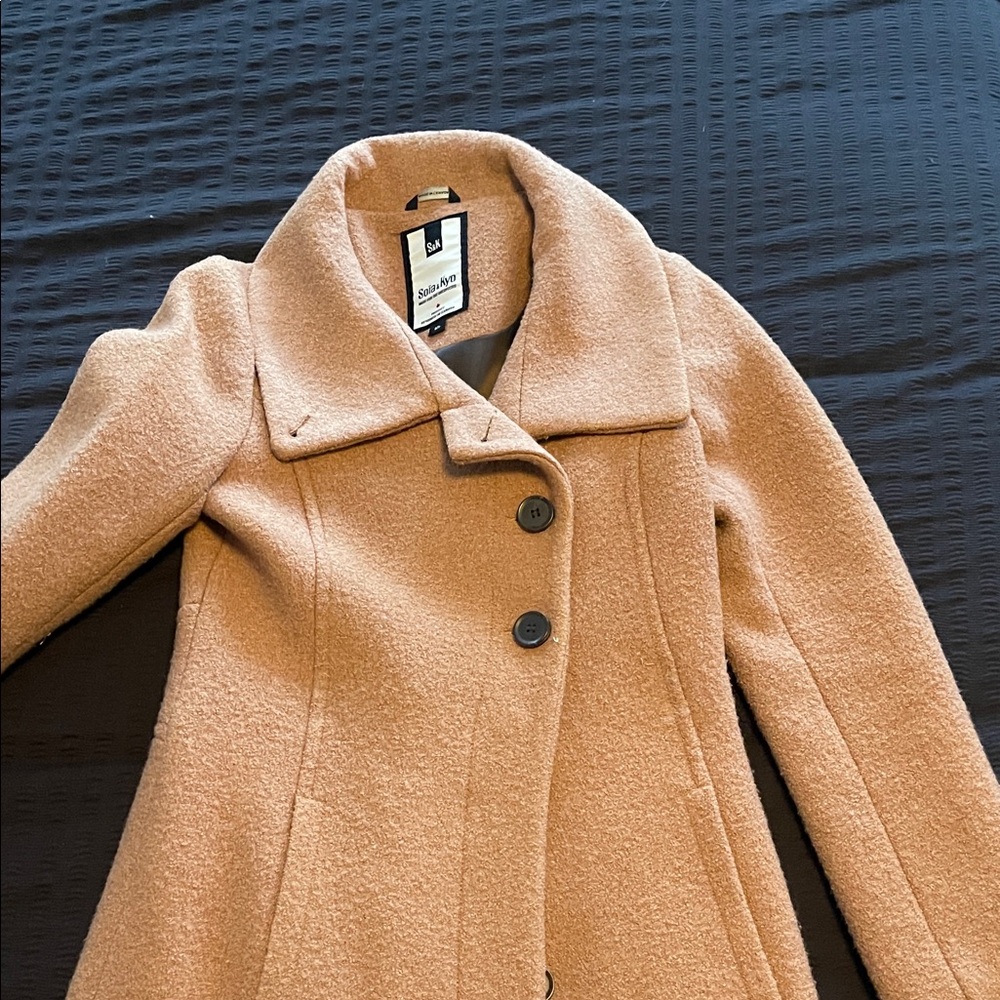 Soia & Kyo Camel Wool coat